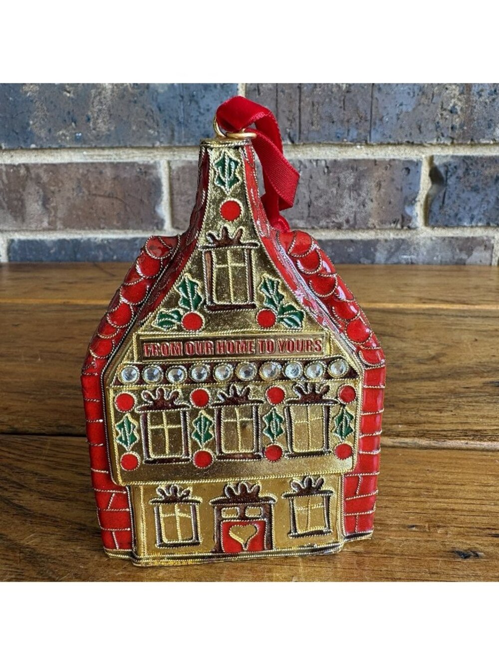 Dillard's 2009 Cloisonne Ornament Collectible Collection House No Box
